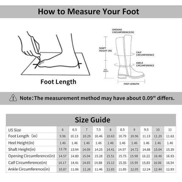 BP Tall Leather Black Boots - Picture 7 of 7